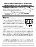 Preview for 23 page of Power Stroke PS901200 Series Operator'S Manual