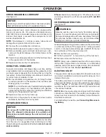 Preview for 18 page of Power Stroke PS905000B Operator'S Manual