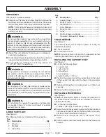 Предварительный просмотр 15 страницы Power Stroke PS905055S Series Operator'S Manual