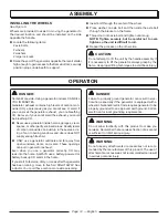 Preview for 16 page of Power Stroke PS906025 Operator'S Manual