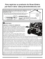 Preview for 27 page of Power Stroke PS906522MFI Operator'S Manual