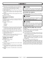 Preview for 16 page of Power Stroke PS907000P Series Operator'S Manual