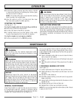 Preview for 19 page of Power Stroke PS907000P Series Operator'S Manual