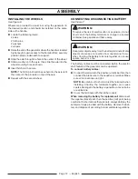 Preview for 16 page of Power Stroke PS907000S Operator'S Manual