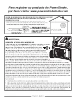 Предварительный просмотр 27 страницы Power Stroke PS907000S Operator'S Manual