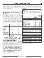 Preview for 34 page of Power Stroke PS907000S Operator'S Manual