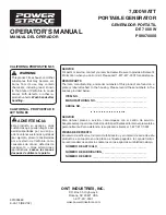 Preview for 48 page of Power Stroke PS907000S Operator'S Manual