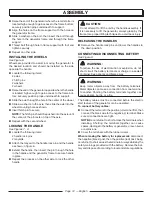 Preview for 16 page of Power Stroke PS907500P Operator'S Manual