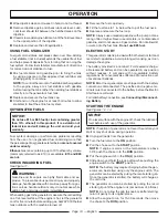 Preview for 18 page of Power Stroke PS907500P Operator'S Manual