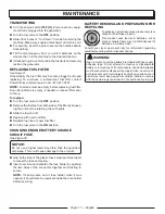 Preview for 21 page of Power Stroke PS907500P Operator'S Manual