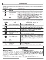 Предварительный просмотр 10 страницы Power Stroke PSL0B181 Operator'S Manual