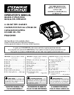 Power Stroke PSL0CH181 Operator'S Manual предпросмотр