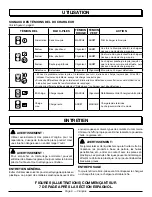 Preview for 11 page of Power Stroke PSL0CH181 Operator'S Manual