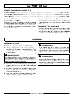 Preview for 14 page of Power Stroke PSL0CH181 Operator'S Manual