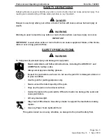 Preview for 3 page of Power Team 9105A Parts List And Operating Instructions