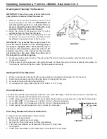 Предварительный просмотр 6 страницы Power Team PE55TWP Operating Instructions Manual