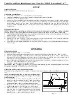 Предварительный просмотр 2 страницы Power Team PG1200M-4 Operating Instructions Manual