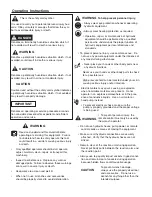 Preview for 2 page of Power Team TWSD Series Operating Instructions And Parts List Manual