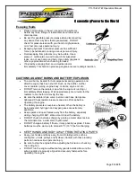 Preview for 10 page of Power Tech Generators PTI-15-T4F Operator'S Manual