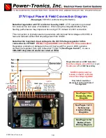 Предварительный просмотр 10 страницы Power-Tronics C15 Manual