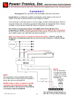 Предварительный просмотр 8 страницы Power-Tronics SE350 Manual