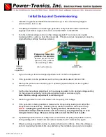 Предварительный просмотр 10 страницы Power-Tronics SE350 Manual