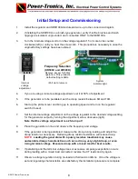 Предварительный просмотр 8 страницы Power-Tronics SEM100A Manual