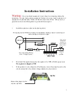 Preview for 3 page of Power-Tronics VR758 Manual