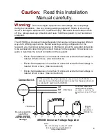 Предварительный просмотр 2 страницы Power-Tronics XR500B Installation Manual