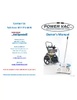 Power Vac PV2100 Owner'S Manual preview