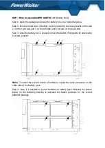 Предварительный просмотр 4 страницы Power Walker BPH A48T-8 How To Assemble