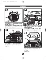 Preview for 12 page of Power Wheels 74340 Owner'S Manual And Assembly Instruction