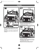 Preview for 13 page of Power Wheels 74340 Owner'S Manual And Assembly Instruction