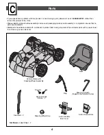 Предварительный просмотр 4 страницы Power Wheels 76790 Owner'S Manual With Assembly Instructions