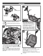 Предварительный просмотр 11 страницы Power Wheels 76790 Owner'S Manual With Assembly Instructions