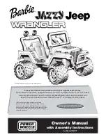 Power Wheels B2077 Owner'S Manual preview