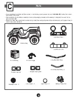 Preview for 4 page of Power Wheels BARBIE BEACH RANGER JEEP 78478 Owner'S Manual