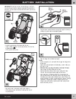 Preview for 7 page of Power Wheels Barbie K0451 Owner'S Manual With Assembly Instructions