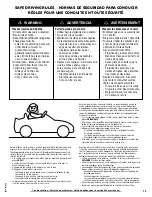 Предварительный просмотр 15 страницы Power Wheels BGW46 Owner'S Manual