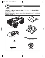 Preview for 4 page of Power Wheels CHEVROLET SAWBLADE MONSTER TRUCK Owner'S Manual With Assembly Instructions