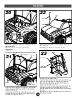 Preview for 14 page of Power Wheels Chevrolet Silverado 74310 Owner'S Manual With Assembly Instructions