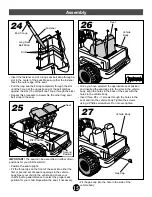 Preview for 15 page of Power Wheels Chevrolet Silverado 74310 Owner'S Manual With Assembly Instructions