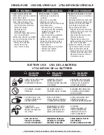 Preview for 3 page of Power Wheels DFV03 Owner'S Manual