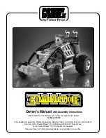 Предварительный просмотр 1 страницы Power Wheels Eliminator 73180 Owner'S Manual