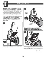 Preview for 13 page of Power Wheels G5107 Owner'S Manual With Assembly Instructions