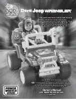 Power Wheels H4435 Owner'S Manual With Assembly Instructions предпросмотр