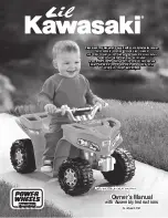 Power Wheels K7187 Owner'S Manual With Assembly Instructions preview