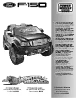 Power Wheels K9829 Owner'S Manual With Assembly Instructions предпросмотр