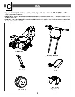 Preview for 4 page of Power Wheels Kawaaki Super Shock 73600 Owner'S Manual And Assembly Instructions