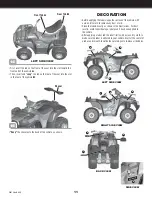 Предварительный просмотр 11 страницы Power Wheels Kawasaki BRUTE FORCE R8126 Owner'S Manual & Assembly Instructions